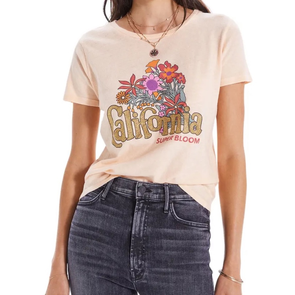 MOTHER Cotton Graphic Tee